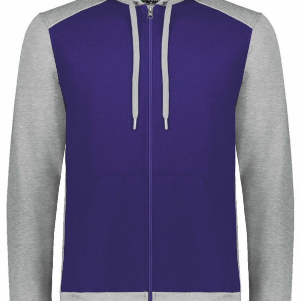 Unisex Eco Revive™ Three-Season Triblend Fleece Full-Zip Hooded Sweatshirt Thumbnail