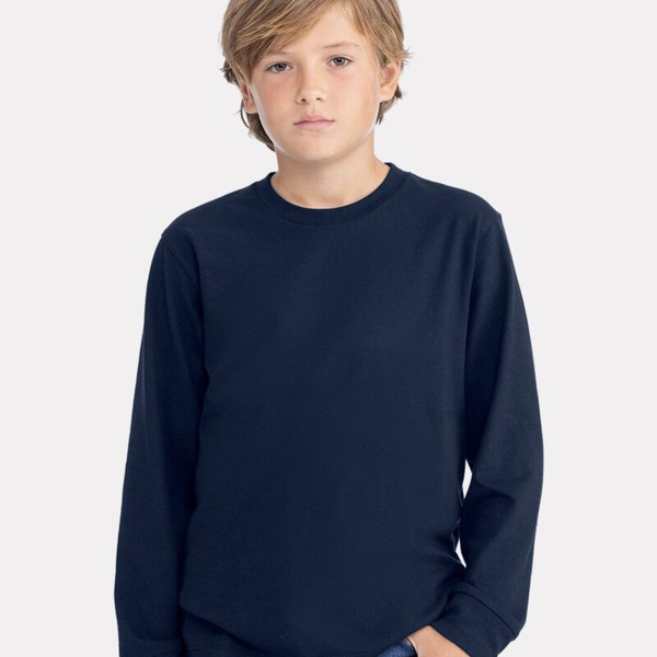 Youth Cotton Long Sleeve T-Shirt Thumbnail