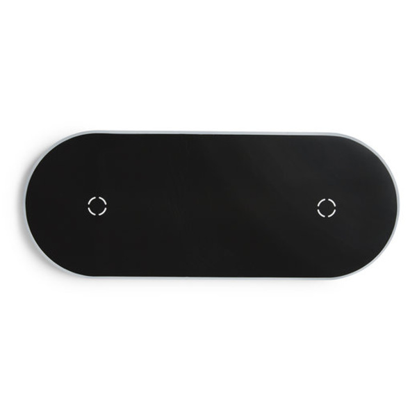 Light-Up-Your-Logo Duo Wireless Charging Pads Thumbnail