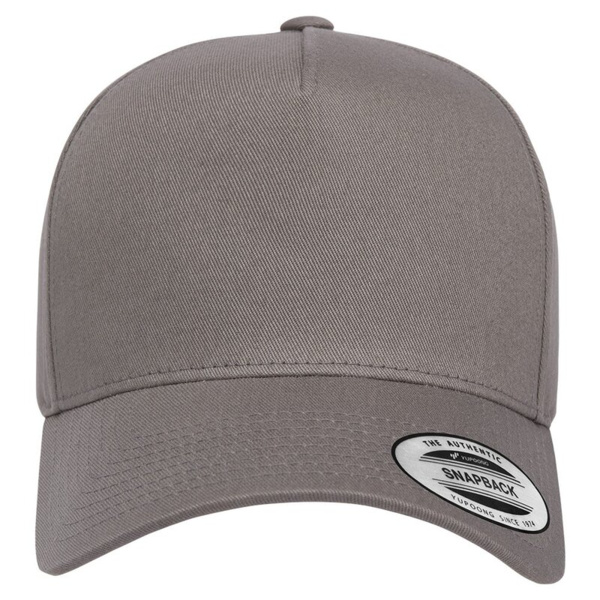 Retro Cotton Blend Trucker Snapback Cap Thumbnail