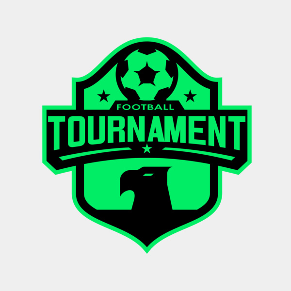 Tournament Football logo template 02 Thumbnail