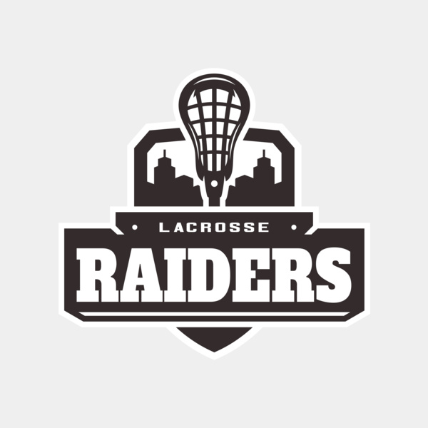 Raiders Lacrosse Logo Template Thumbnail