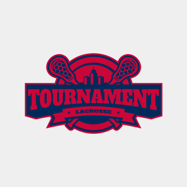 Tournament Lacrosse Logo Template Thumbnail