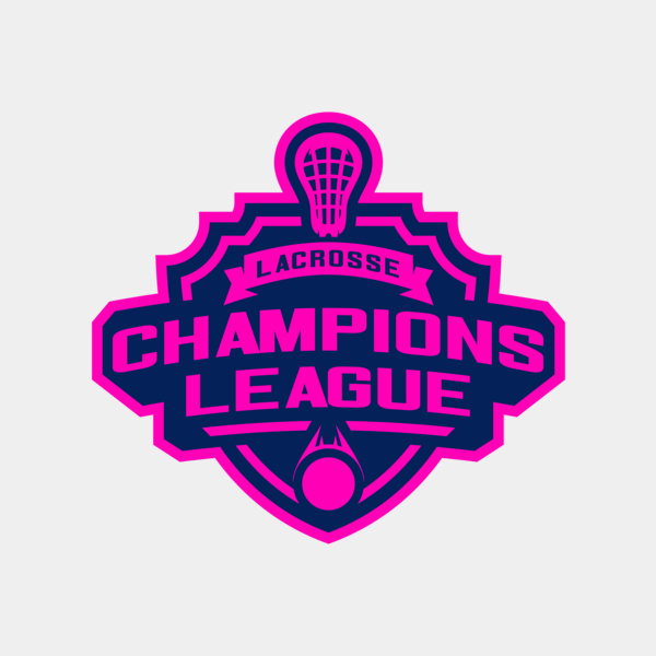Champions League Lacrosse Team Logo Template Thumbnail