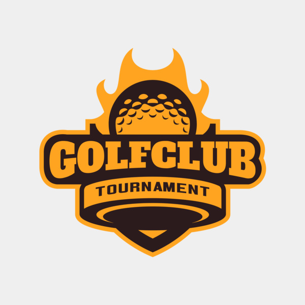 Golf Club Tournament logo template 04 Thumbnail