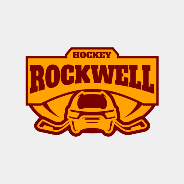 Rockwell Hockey logo template 02 Thumbnail