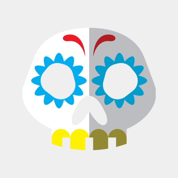 Elements Skull logo template 06 Thumbnail