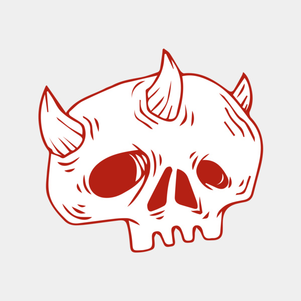 Elements Skulls logo template 28 Thumbnail