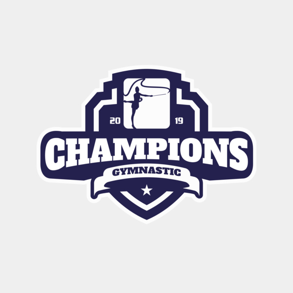 Champions Gymnastic logo template 02 Thumbnail