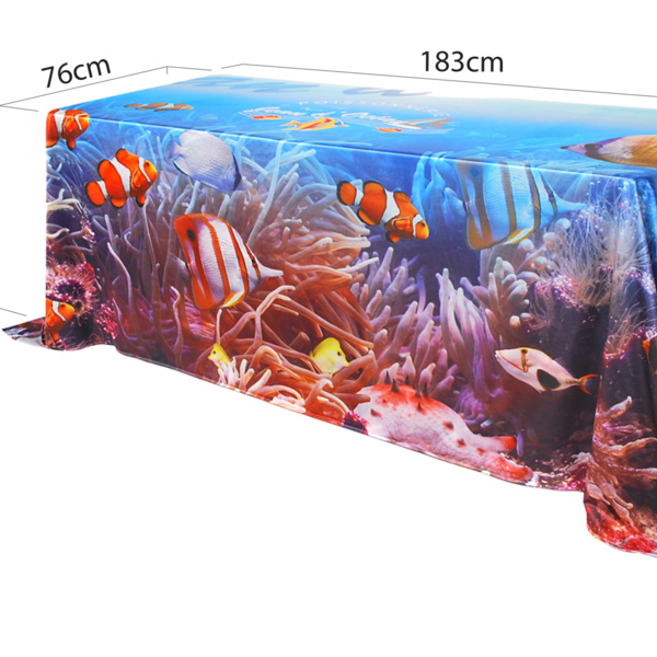 Loose Fit Table Cover 8ft Thumbnail