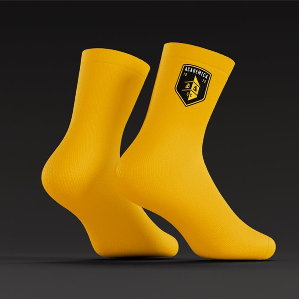 Academica Socks Single Print Gold Thumbnail