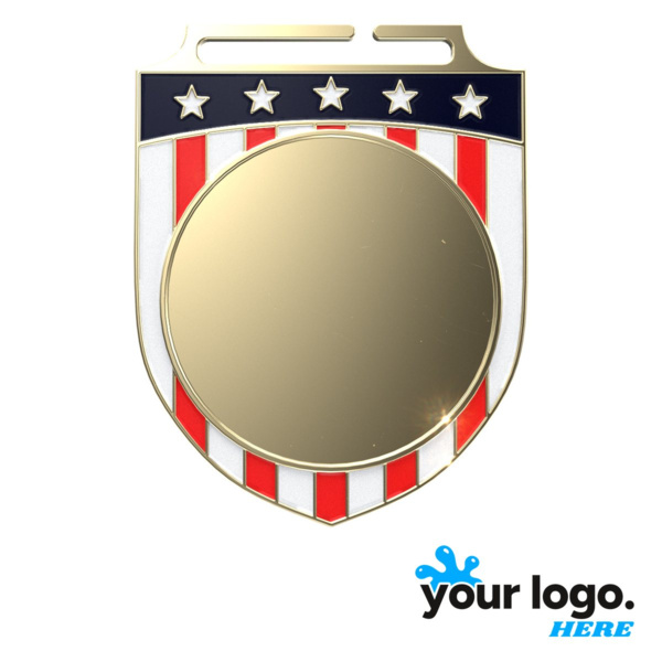 Patriotic Shield Insert (2-3/4") Thumbnail