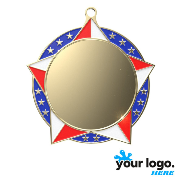 Patriotic Star Insert (2-3/4") Thumbnail