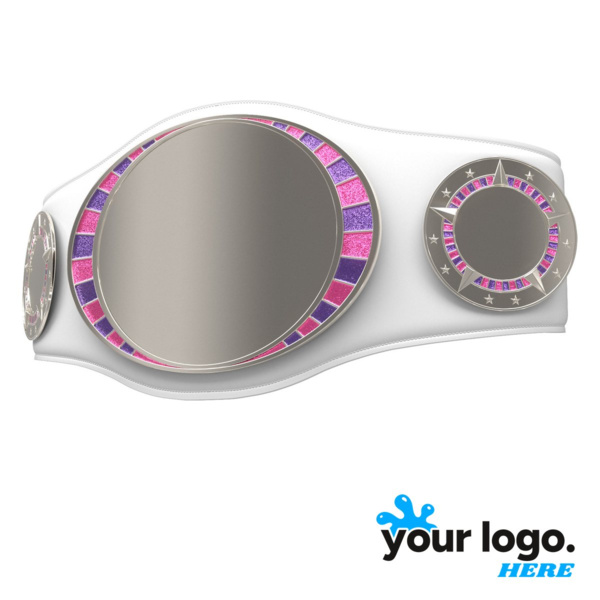 Juniors Championship Belt in White Thumbnail