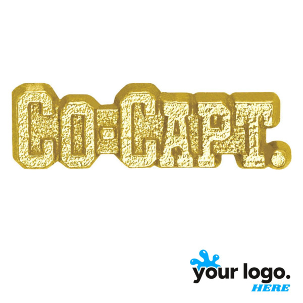 Co-Captain Chenille Lapel Pin Thumbnail