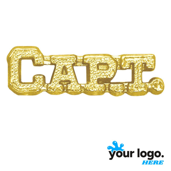 Captain Chenille Lapel Pin Thumbnail