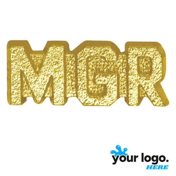 Manager Chenille Lapel Pin Thumbnail