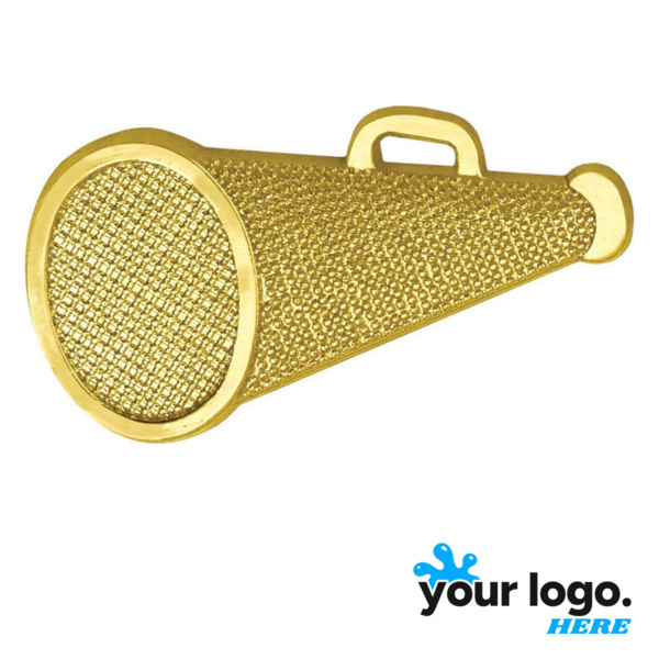 Megaphone Chenille Lapel Pin Thumbnail