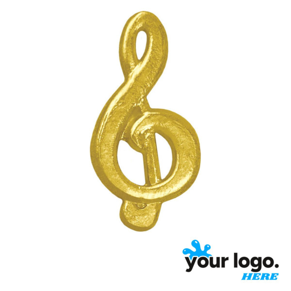 Music Symbol Chenille Lapel Pin Thumbnail