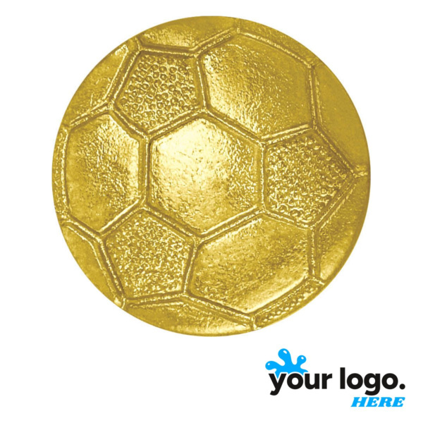 Soccer Ball Chenille Lapel Pin Thumbnail