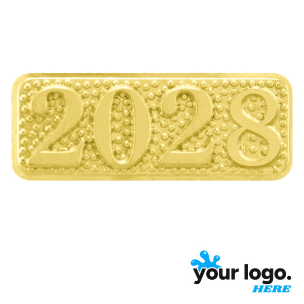 2028 Chenille Lapel Pin Thumbnail