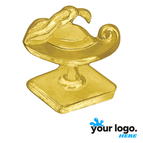 Lamp Of Learning Chenille Lapel Pin Thumbnail