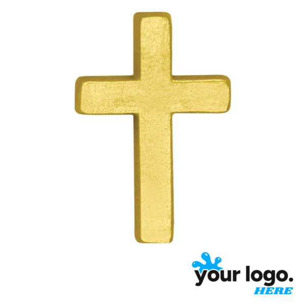 Cross Chenille Lapel Pin Thumbnail