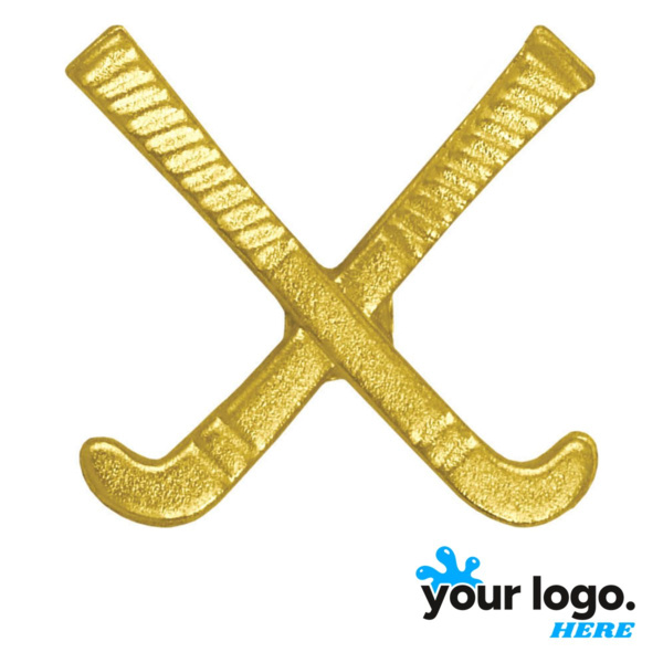 Field Hockey Chenille Lapel Pin Thumbnail