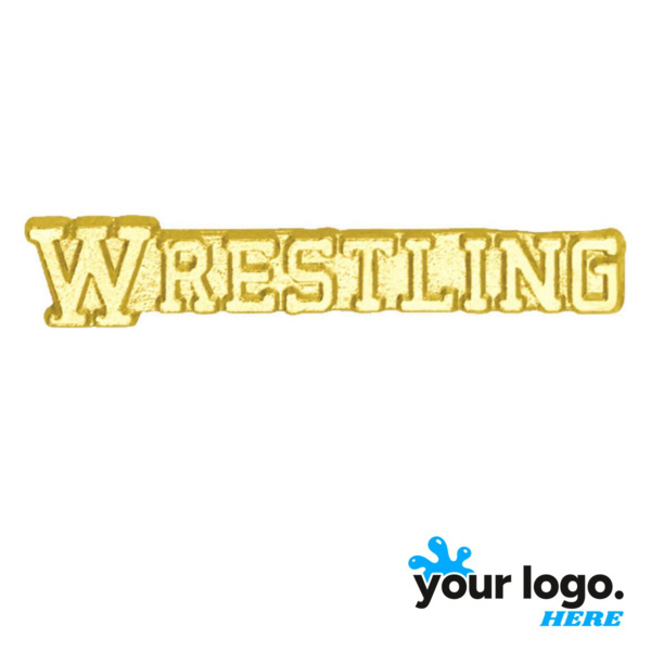 Wrestling Chenille Lapel Pin Thumbnail