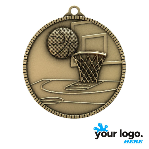 Basketball Classic Legacy (2") Medal Thumbnail