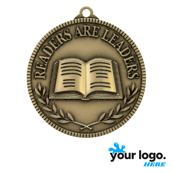 Readers are Leaders Classic Legacy (2") Medal Thumbnail