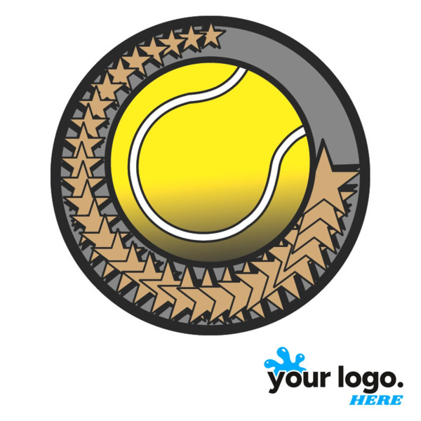 Tennis Diamond Foil Label Thumbnail
