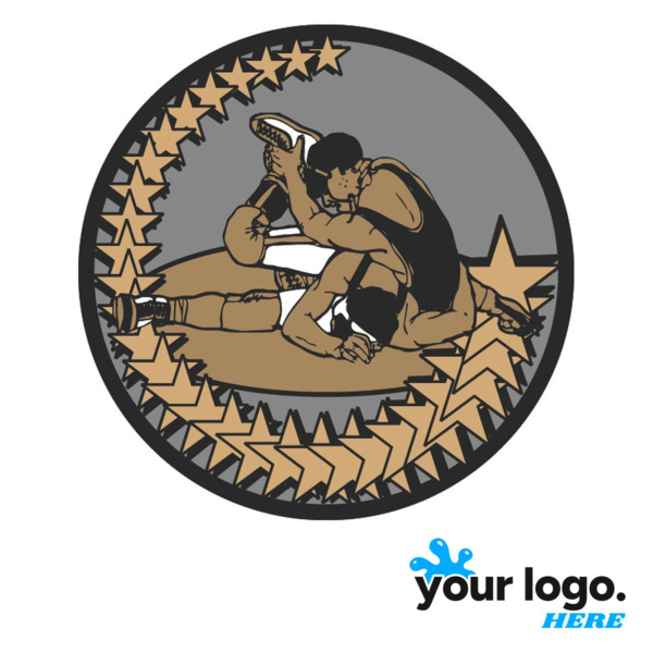 Wrestling Diamond Foil Label Thumbnail