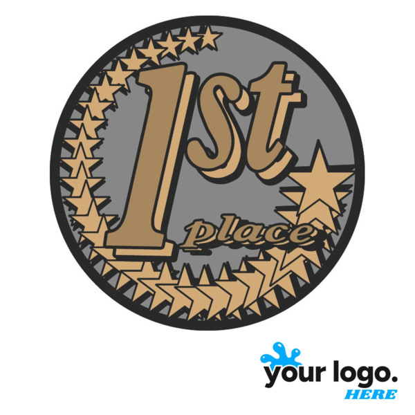 1st Place Diamond Foil Label Thumbnail
