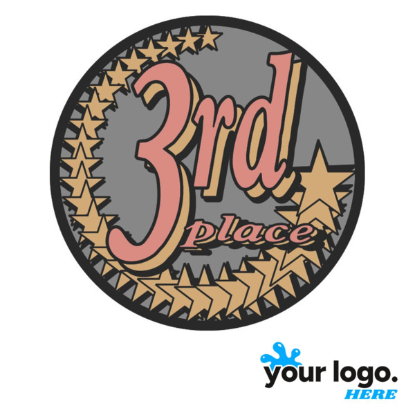 3rd Place Diamond Foil Label Thumbnail