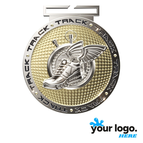 Dual Plated Track Medal Thumbnail
