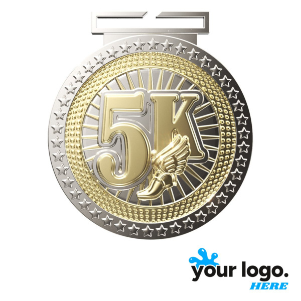 Dual Plated 5K Medal Thumbnail