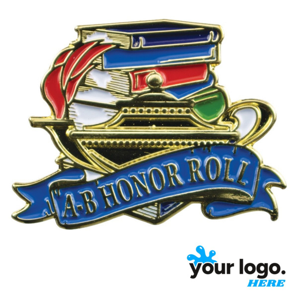 Educational A-B Honor Roll Lapel Pin Thumbnail
