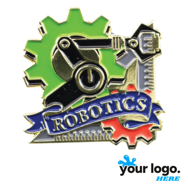 Educational Robotics Lapel Pin Thumbnail