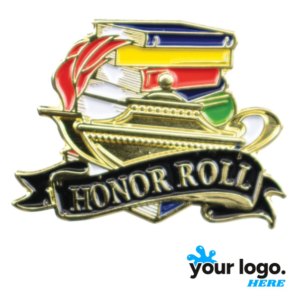 Educational Honor Roll Lapel Pin Thumbnail