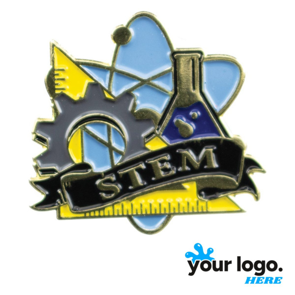 Educational STEM Lapel Pin Thumbnail