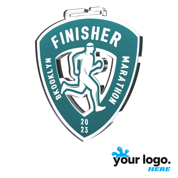 Texture Tone Custom Shaped Acrylic (Various Sizes) Medal Thumbnail