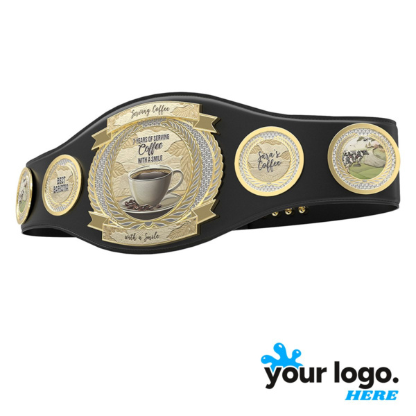 Express Perpetual Champion Belt w. Round Plates Thumbnail