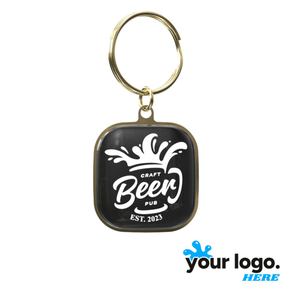 Express Gold Key Tag (1-3/8") Thumbnail