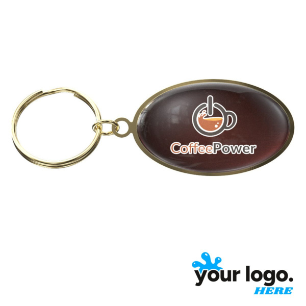 Express Oval Key Tag (1-1/4" x 1-7/8") Thumbnail