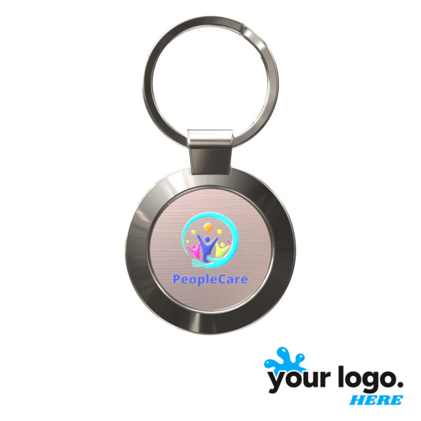 Express Premium Silver Round Key Tag Thumbnail