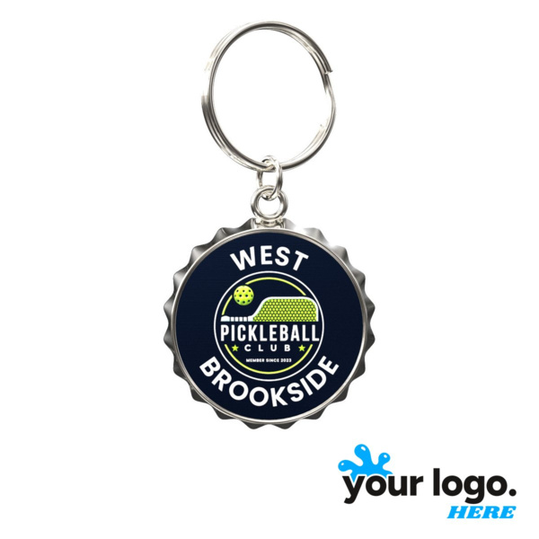 Express Premium Bottle Cap Bottle Opener Key Tag Thumbnail