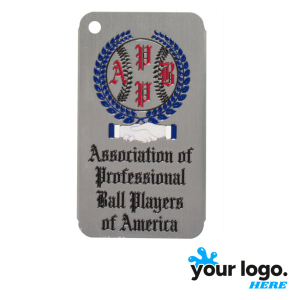Express Aluminum Rectangle Luggage Tag Thumbnail