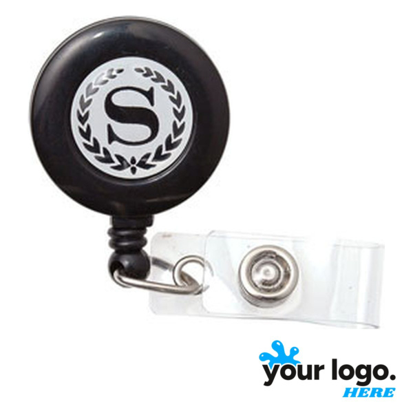 Express Round Badge Reel w/ Belt Clip Thumbnail