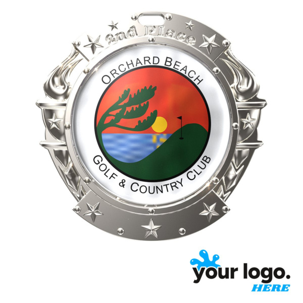 Express SIM 2nd Place (2" Imprint) Medal Thumbnail